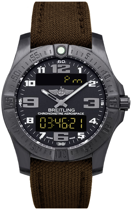 best Breitling V7936310 / BD60 / 108W / M20DSA.1 Aerospace Evo Night Mission men's watches